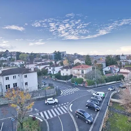 *grand T3*lumineux*vue*parking* شقة *